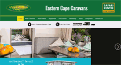 Desktop Screenshot of easterncapecaravans.co.za